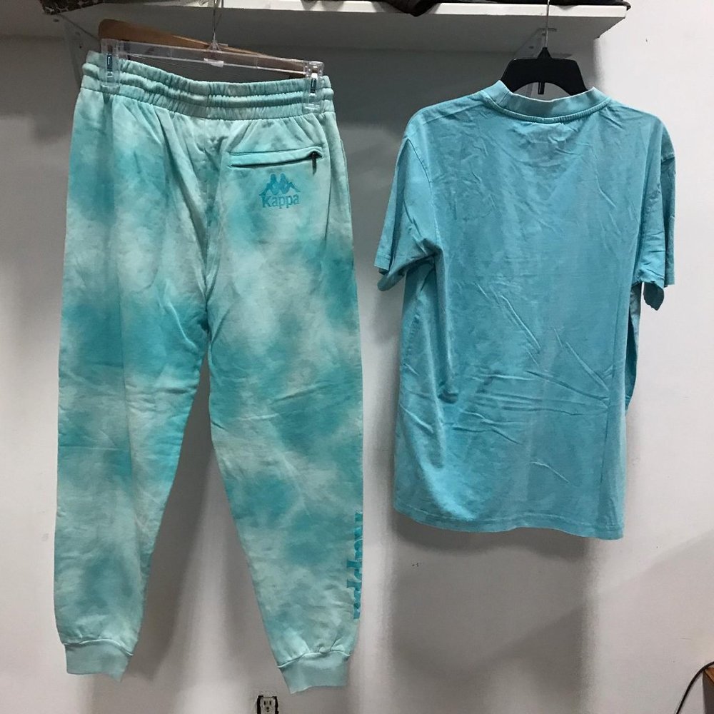 NWT KAPPA 2pc BARTOLD BADBIN TYE DYE PANT SHIRT - Picture 2 of 3